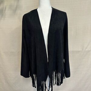 Wayf Jacket Black with tassels